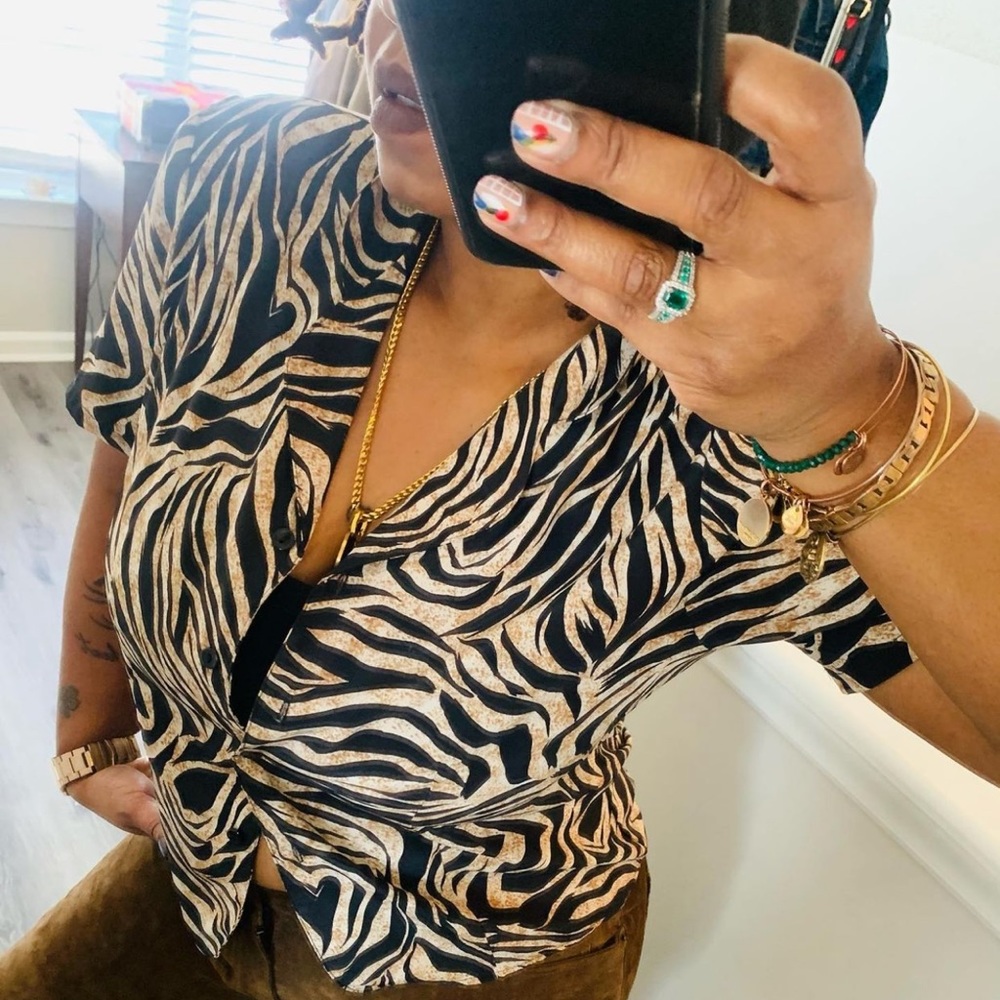 Gotta have stripes zebra shirt